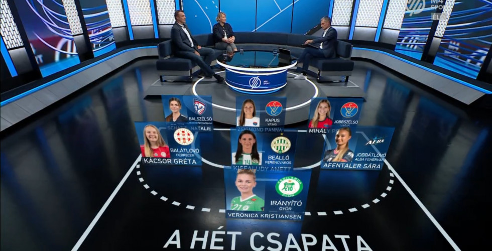 Schatzl Natalie a hét csapatában!