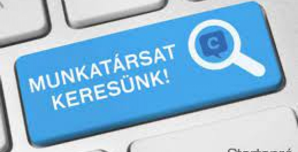 ÚJ MUNKATÁRSAT KERESÜNK!