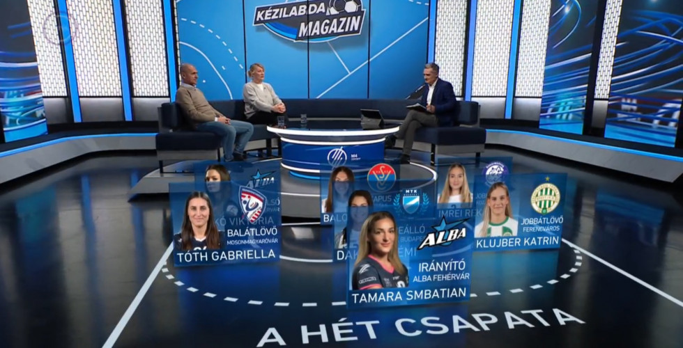 Tóth Gabriella a hét csapatában az M4 Sporton!